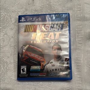 Sony PS4 NASCAR Heat Evolution Game - Blue Case